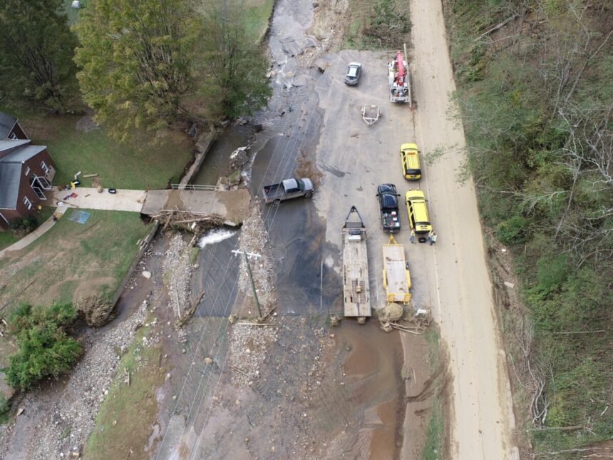 North Carolina DOT tells truckers to keep off secondary roads