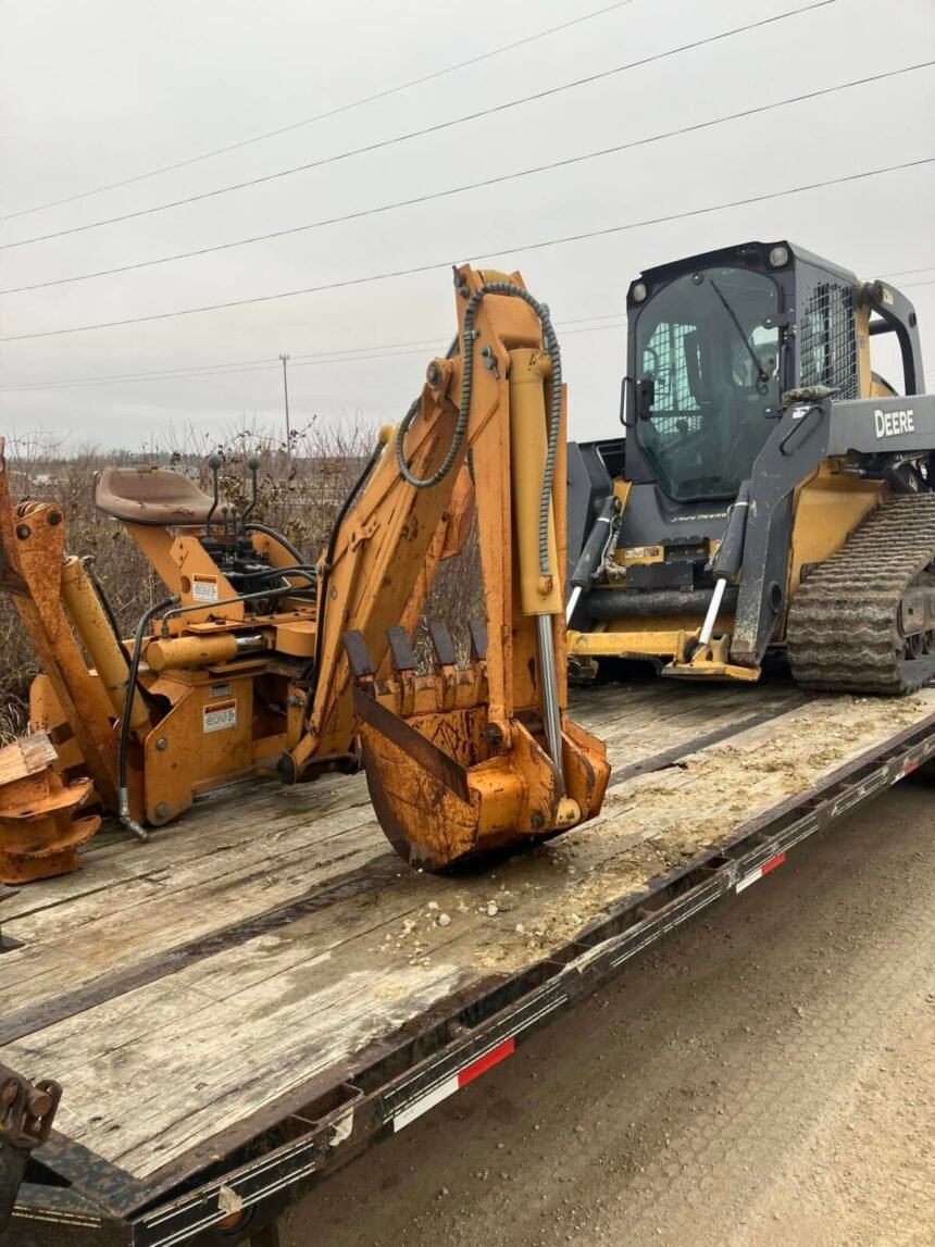 Iowa State Patrol nabs truck driver for no chain equipment haul