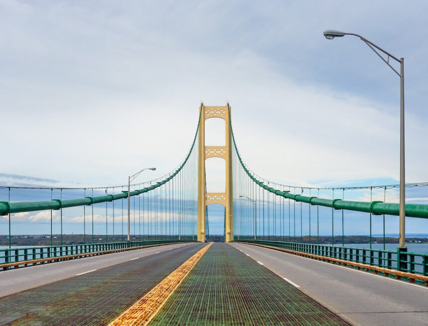 Mackinac Bridge adding 2.3% credit card fee to pay for “never-ending” maintenance 