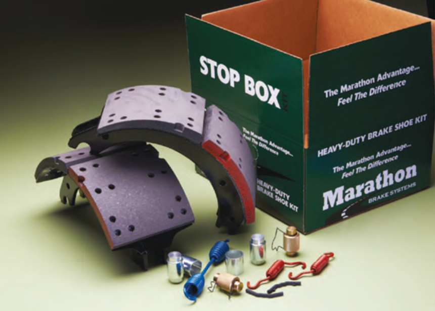 New brake shoes, shoe kits from Marathon From: Marathon Brake Systems