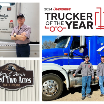 Meet the finalists for Overdrive’s 2024 Trucker of the Year award