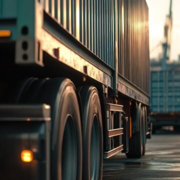 Trucker complains of back pain after rig bumped by crane at terminal