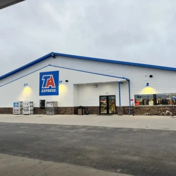 TA opens Wisconsin location with 50 truck parking spaces