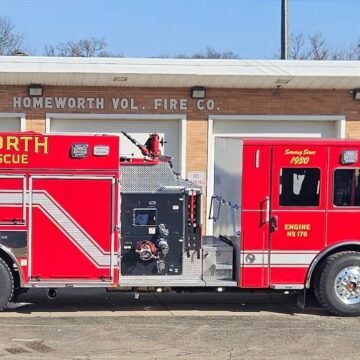 1.jpg Man freed from depths of tanker trailer filled with feed after slipping and falling inside