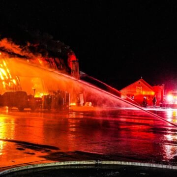 Family-owned trucking company burned to the ground by fire from charging lithium-ion battery