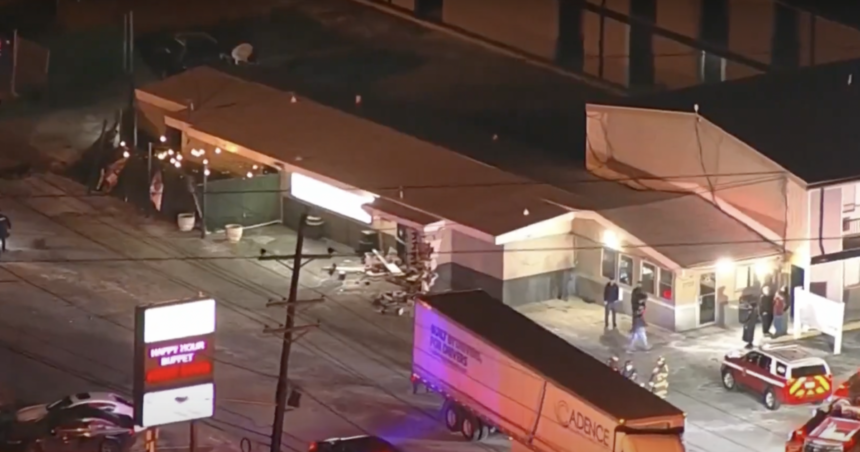 Truck driver charged with attempted murder after allegedly driving into New Jersey gentlemen’s club building