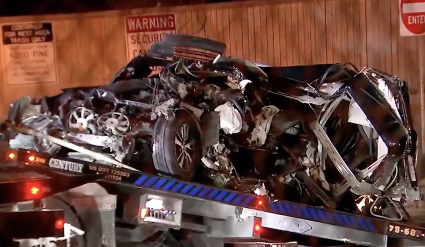 Motorist dead after slamming into the back of tractor trailer at I-495 rest stop