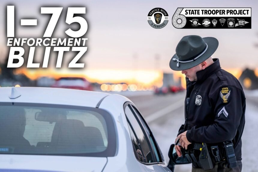 Troopers in three states to team up for I-75 blitz