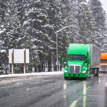 All commercial vehicles banned from certain New Jersey interstates for winter weather