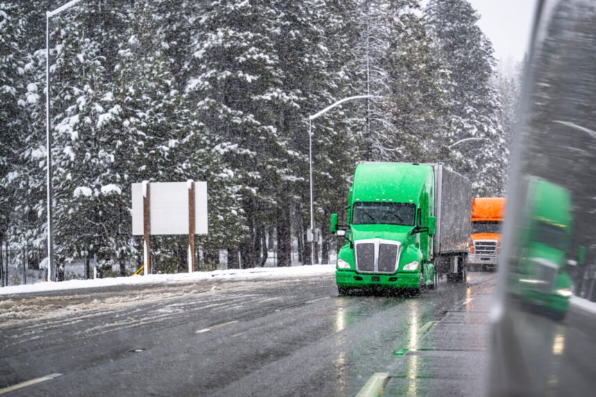 All commercial vehicles banned from certain New Jersey interstates for winter weather