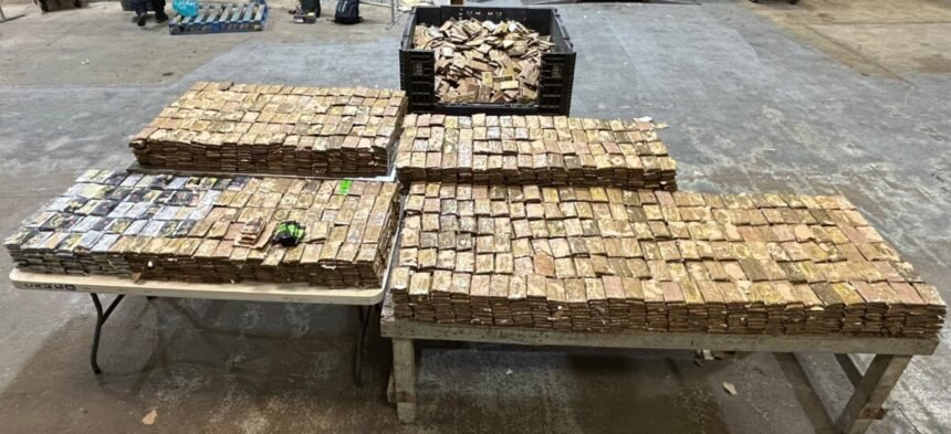 ‘Mixed narcotics’ worth over $19 million seized from semi truck hauling cucumbers and jalapenos