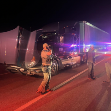 Trucker hospitalized following drive-by shooting near Nevada/California border