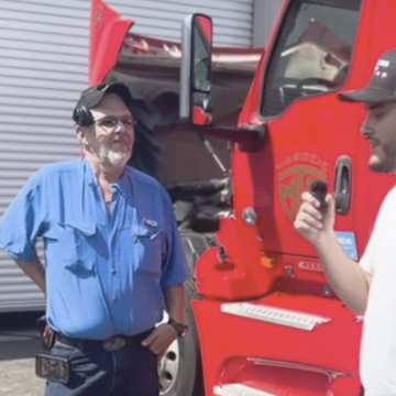 Do you believe that this Old School driver used to make 1,800 miles in a night?